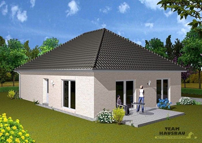 TH-Bungalow-100 5 team hausbau musterhaeuser visualisierung th b100